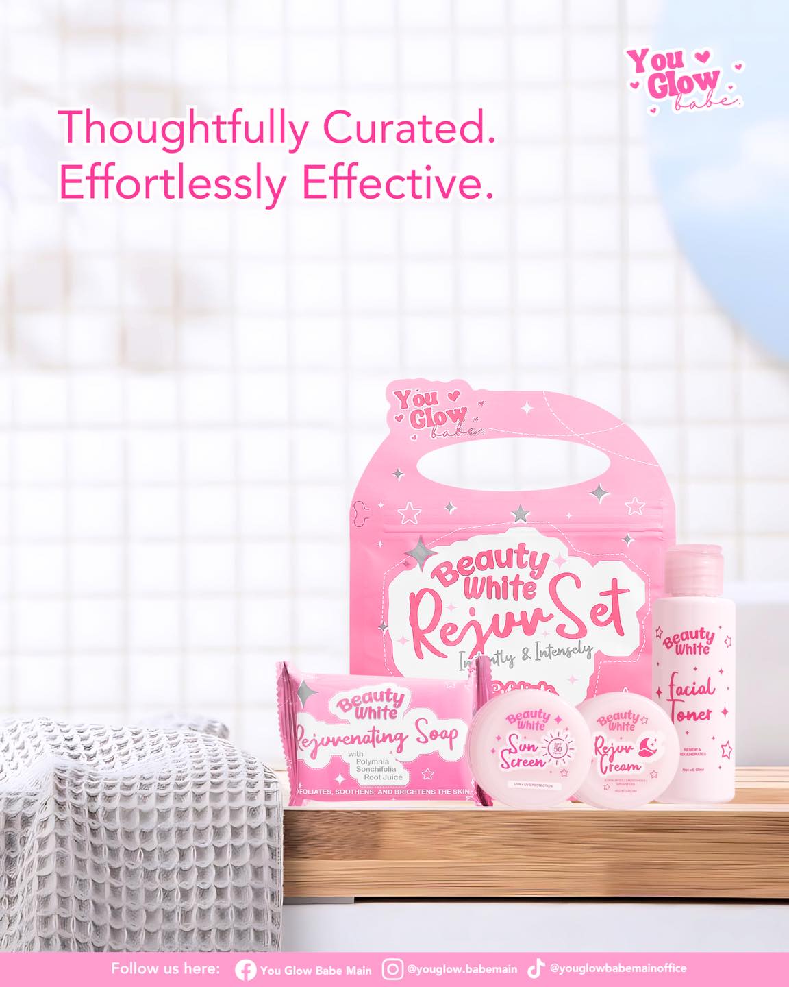 You Glow Babe Beauty White Rejuvenating Set