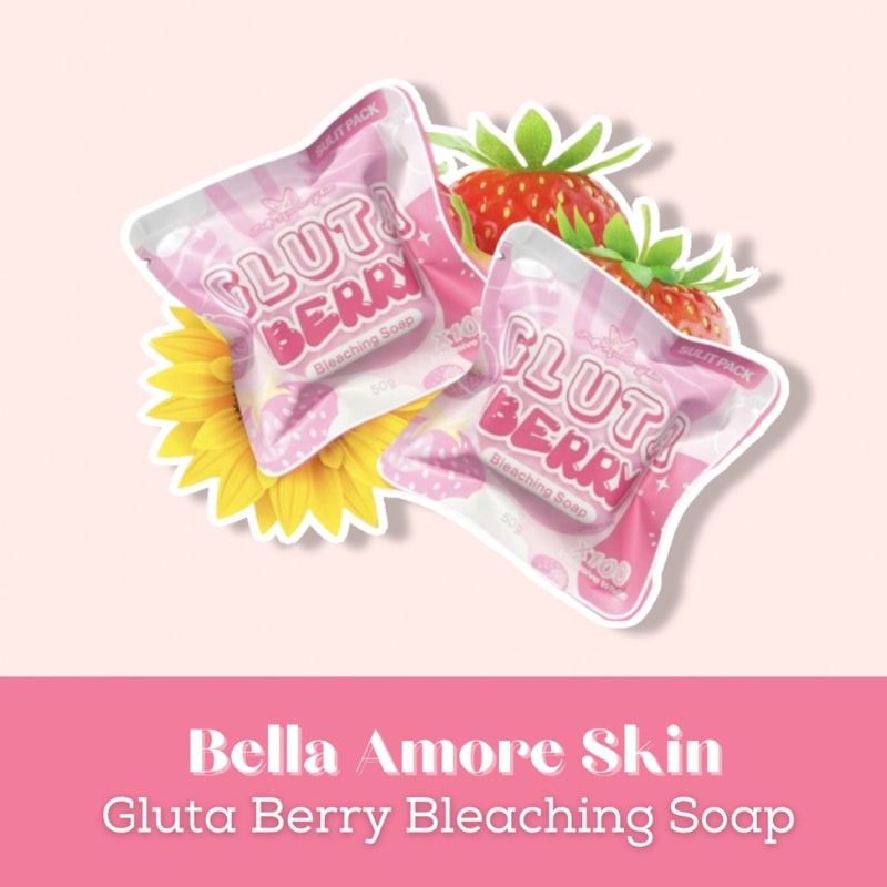 Bella Amore GlutaBerry Bleaching Soap
