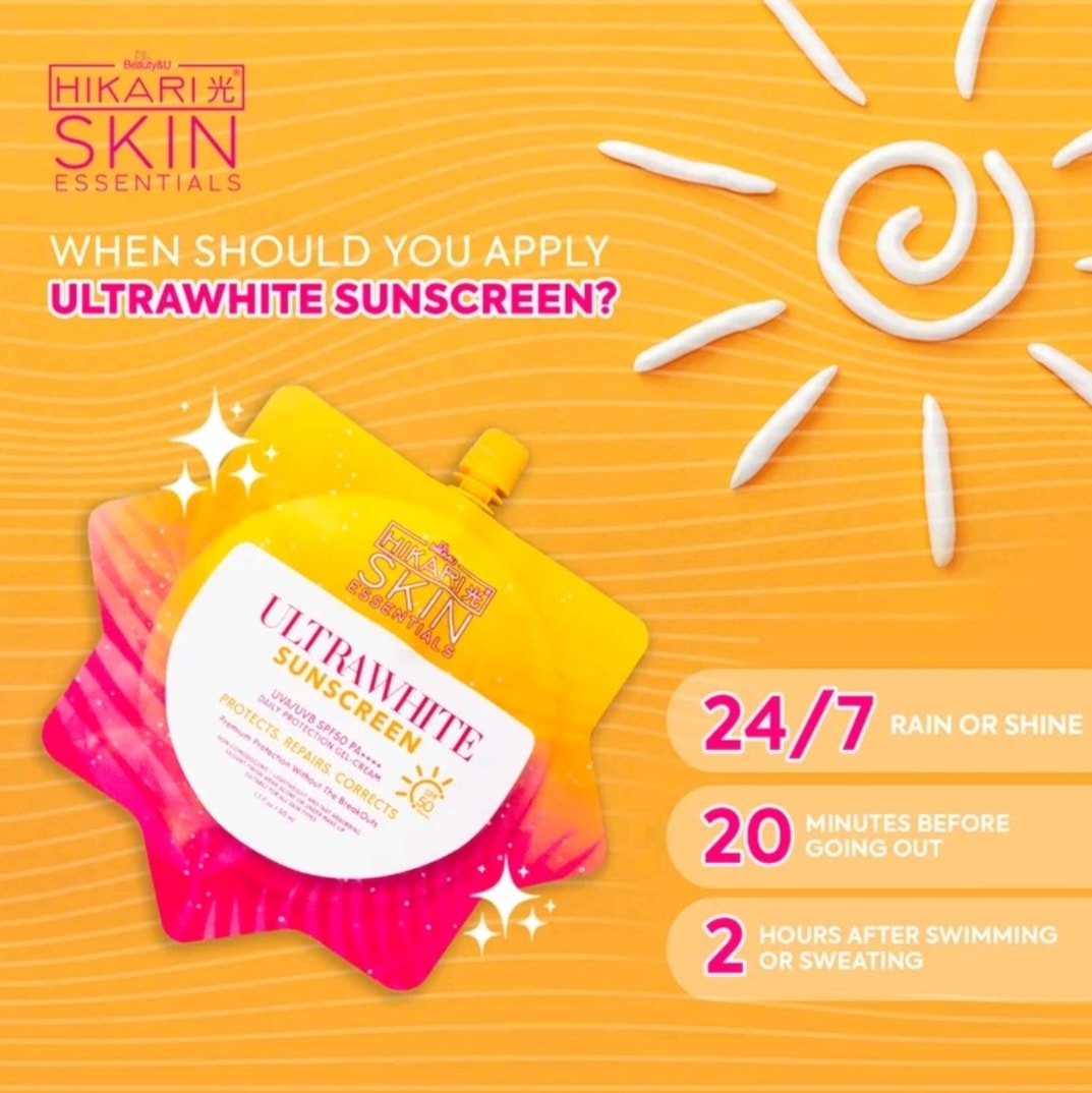 Hikari Skin Ultra White Sunscreen