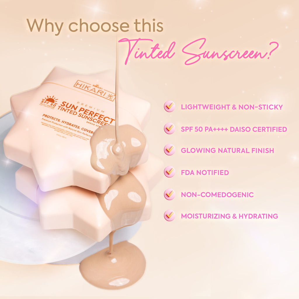 Hikari Skin Premium Sun Perfect Tinted Sunscreen