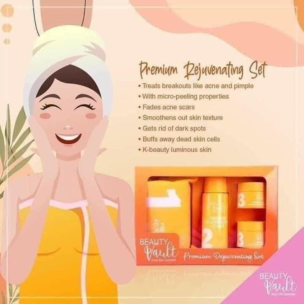 Beauty Vault Glass Skin Essentials Rejuvenating Set