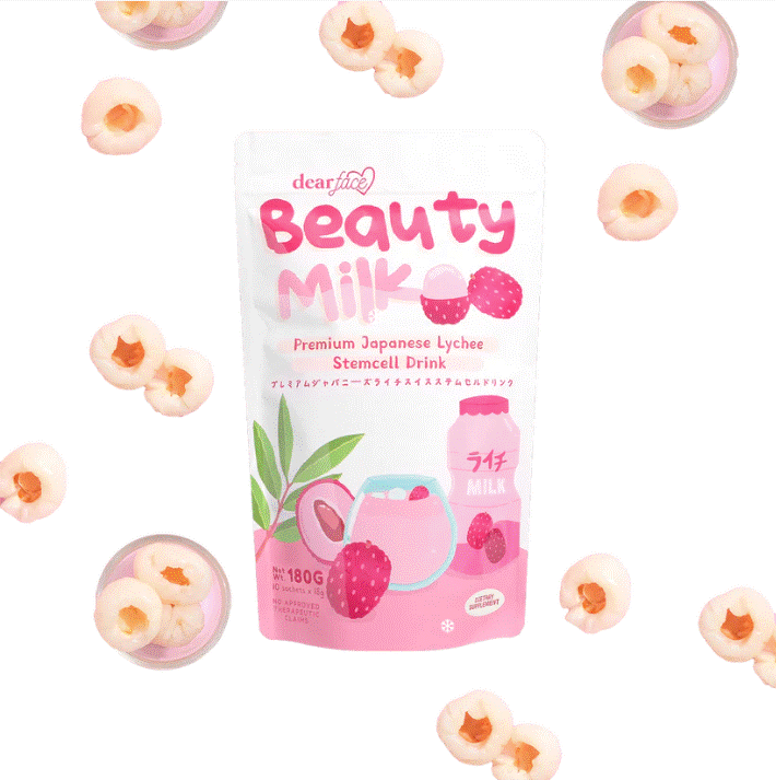 Beauty Milk Lychee Drink Mix