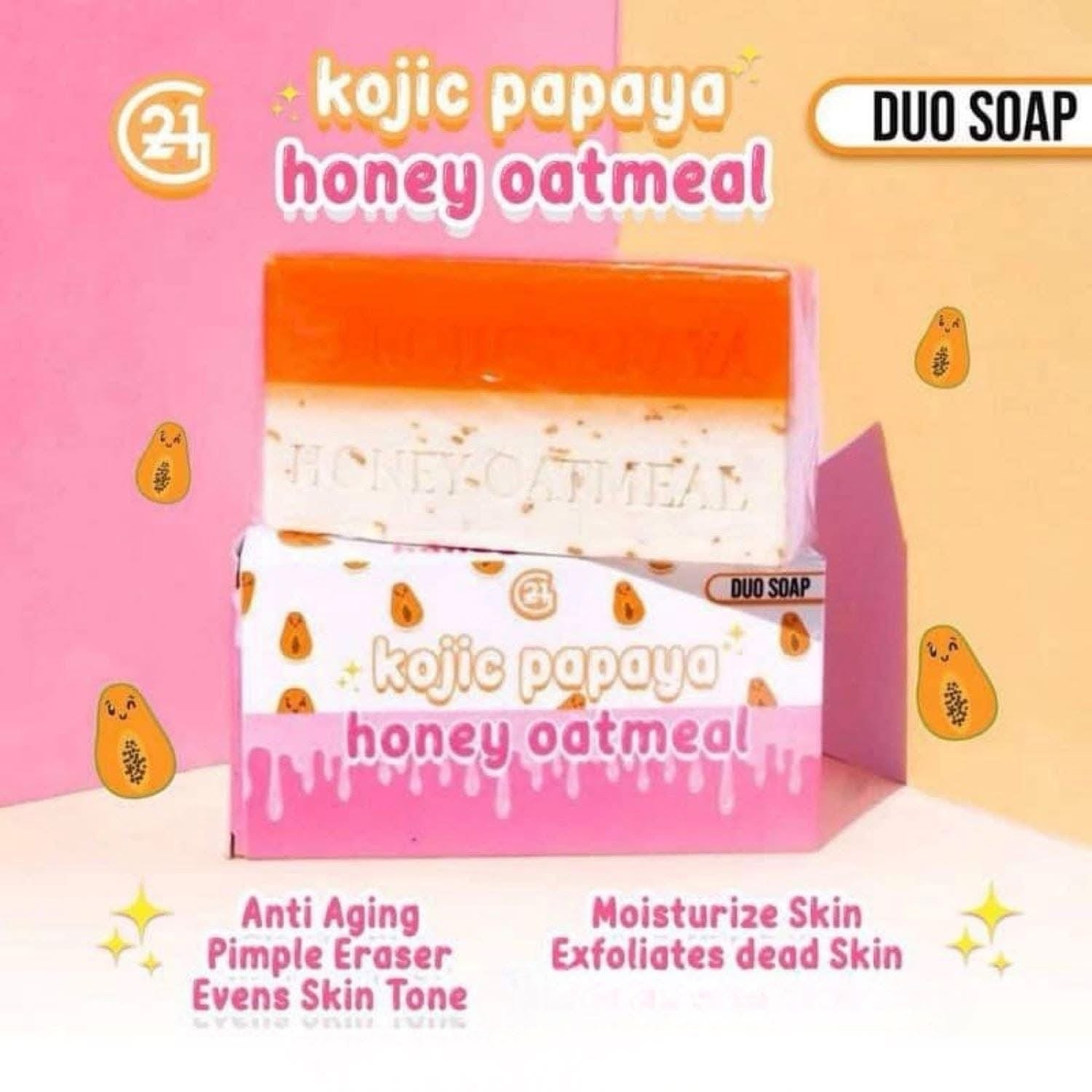 G21 Kojic Papaya Oatmeal Soap