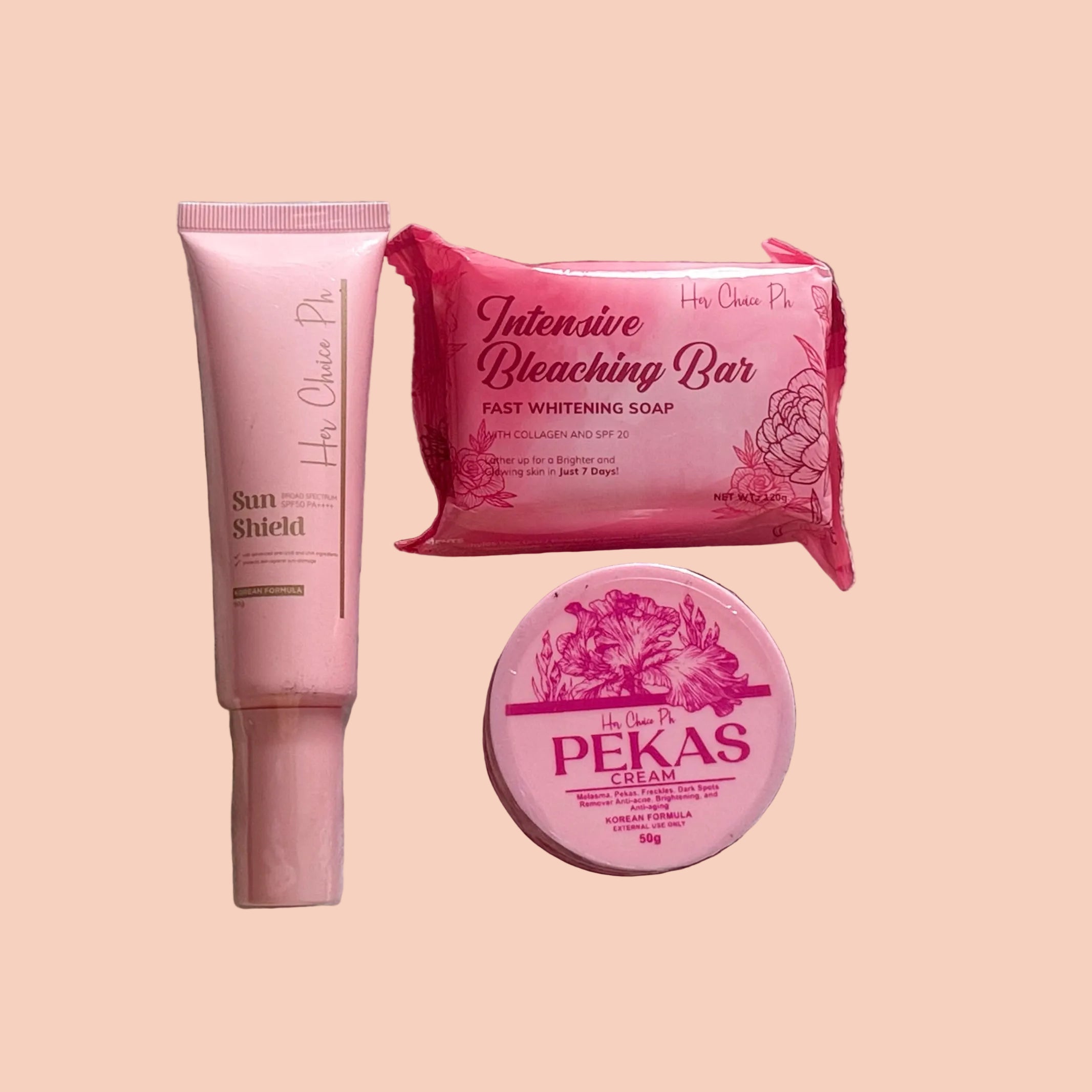 Her Choice PH Pekas Remover set