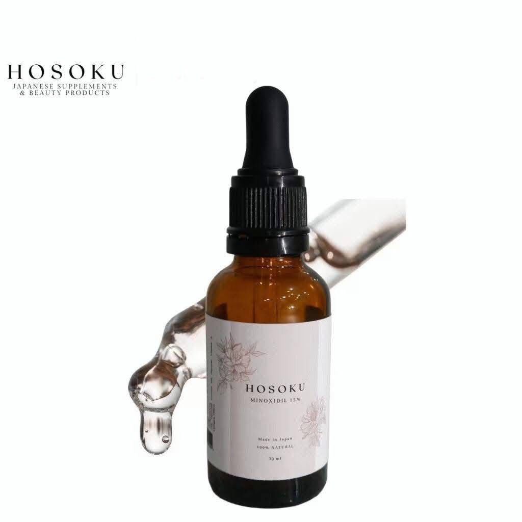 Hosoku Minoxidil Hair Serum 15% 30ml