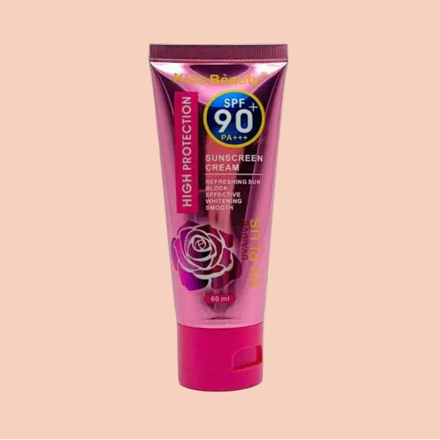 Kiss Beauty Sunscreen Rose